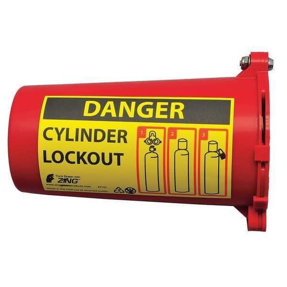 Zing Lockout Tagout, Cylinder Lockout 7101