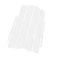 thumbnail image 1 of 6 Piezas de Moldura de Ventana y Pilar de Puerta para Honda Civic Sedan 2005-2011 Reemplazo de Plástico Cromado Plateado, 1 of 7