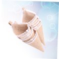 thumbnail image 4 of unbranded 6Ud Portaflores De Arpillera Natural Para Rustica En Bodas Y Fiestas, 4 of 7