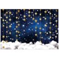 thumbnail image 1 of Twinkle Twinkle Littler Star Telones de fondo Galaxia Cielo estrellado Nube Bebé Niños Cumpleaños Baby Shower Fiesta Decoración Banner Recién nacido Retrato Fotomatón, 1 of 5