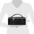 thumbnail image 6 of Walmart Cosmetic Bag Train Case, Black PU, Model CWM26003, 6 of 7