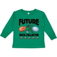 thumbnail image 3 of Inktastic Future Rock Collector Boys or Girls Long Sleeve Toddler T-Shirt, 3 of 5