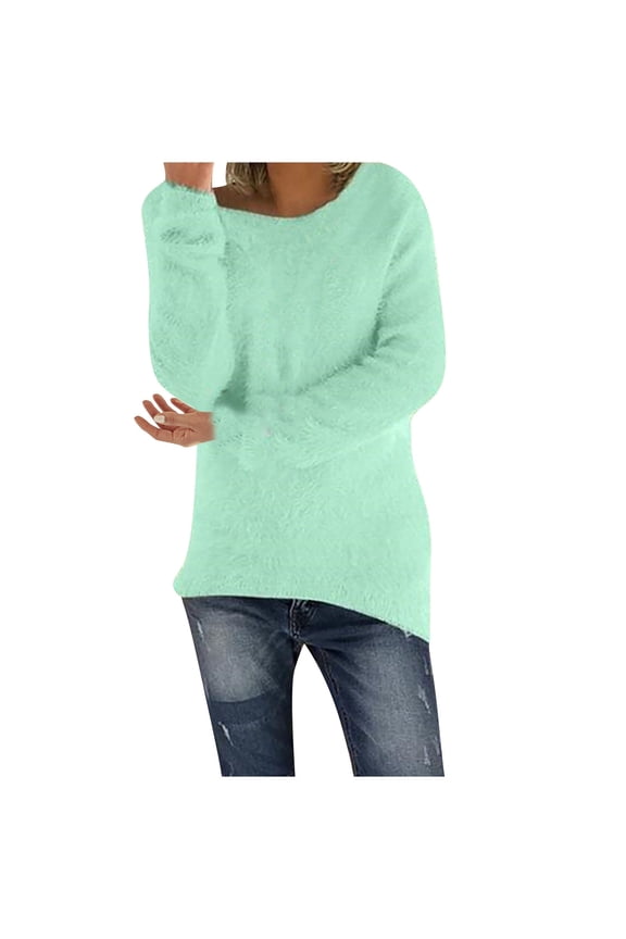 Womens Fall Tops Winter Soft Spring Santa Homewear Fuzzy Lightweight Ladies Tops Winter Pullover Loungewear Casual Fleece Shirts Blouse Plus Size Cozy Teen Girls Tops Homewear