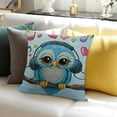 thumbnail image 3 of BANET Throw Pillow Cushion Cover, with Headphones , Decorative Rectangle Accent Pillow Case 20x20in, 3 of 5