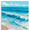 Ocean Waves Beach Landscape, variant on Qisvanset Western Cowboy Hat and Boots Canvas Wall Art 15.75x11.81 INCHES