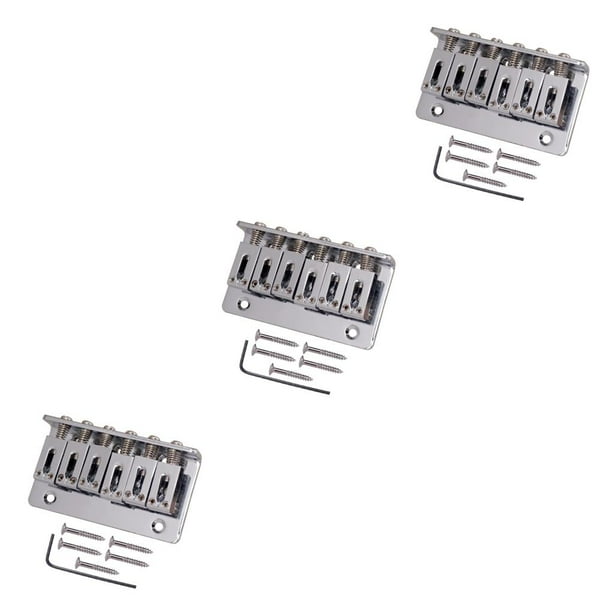 Wweixi Professional Guitar Bridge Saddle Hardtail Saddle Bridge Top