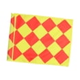 thumbnail image 2 of Bandera de asta de fútbol, ​​equipo de entrenamiento para árbitro de fútbol, ​​bandera de esquina de campo de fútbol de 44 x 34 cm para juegos, entren, 2 of 8