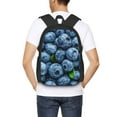 thumbnail image 5 of Balery Fresh Blueberries Backpack for Men and Women - Durable 600D Oxford Cloth -Large Capacity, Water-Resistant School, Travel, and Hiking Bag, 5 of 7