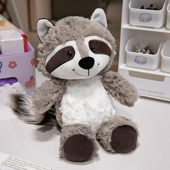 New Simulated Raccoon Plush Toy, Soft Animal Plush Toy, Baby & Kids Plush Toy Birthday Gifts