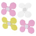 thumbnail image 4 of Linternas de decoración para fiestas, paquete de 4 linternas de papel, linternas de papel con bolas de flores y resultados impresionantes, 4 of 12