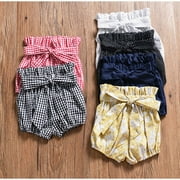 Toddler Infant Baby Boy Girl Kid Bow Pants Shorts Bottoms PP Bloomers Panties