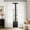 Natural, variant on Pinch Pleated Linen Blend Curtains 70x84 Inch 1 Panel for Living Room Bedroom Light Filtering Semi Sheer Linen Color Drapes Back Tab with Hooks Modern Pleated Curtains for Dining Room