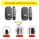 thumbnail image 3 of Para Kia Key Fob Cover Keyless Remote Smart Key Shell Con Llavero Apto Para Kia Ceed Cerato Forte Niro Seltos Sorento Soul Sportage Telluride (Negro), 3 of 4