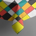 thumbnail image 5 of Rainbow Checkered Pattern Square Tablecloth,Waterproof Square Table Cover,Wipeable Spillproof Washable Table Cover for Home Kitchen Party Decor 52"x52"(132x132cm), 5 of 6