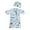 Light Blue, variant on Kids Swimsuit Boys Funny Cartoon Printed Bathing Suits Boy Rash Guard Swim Suit Boys 4-5T Boys Clothes