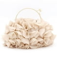 thumbnail image 4 of pitrice Sac à Main en Satin pour Mariage Cocktail Soirée Sac à Bandoulière, 4 of 9