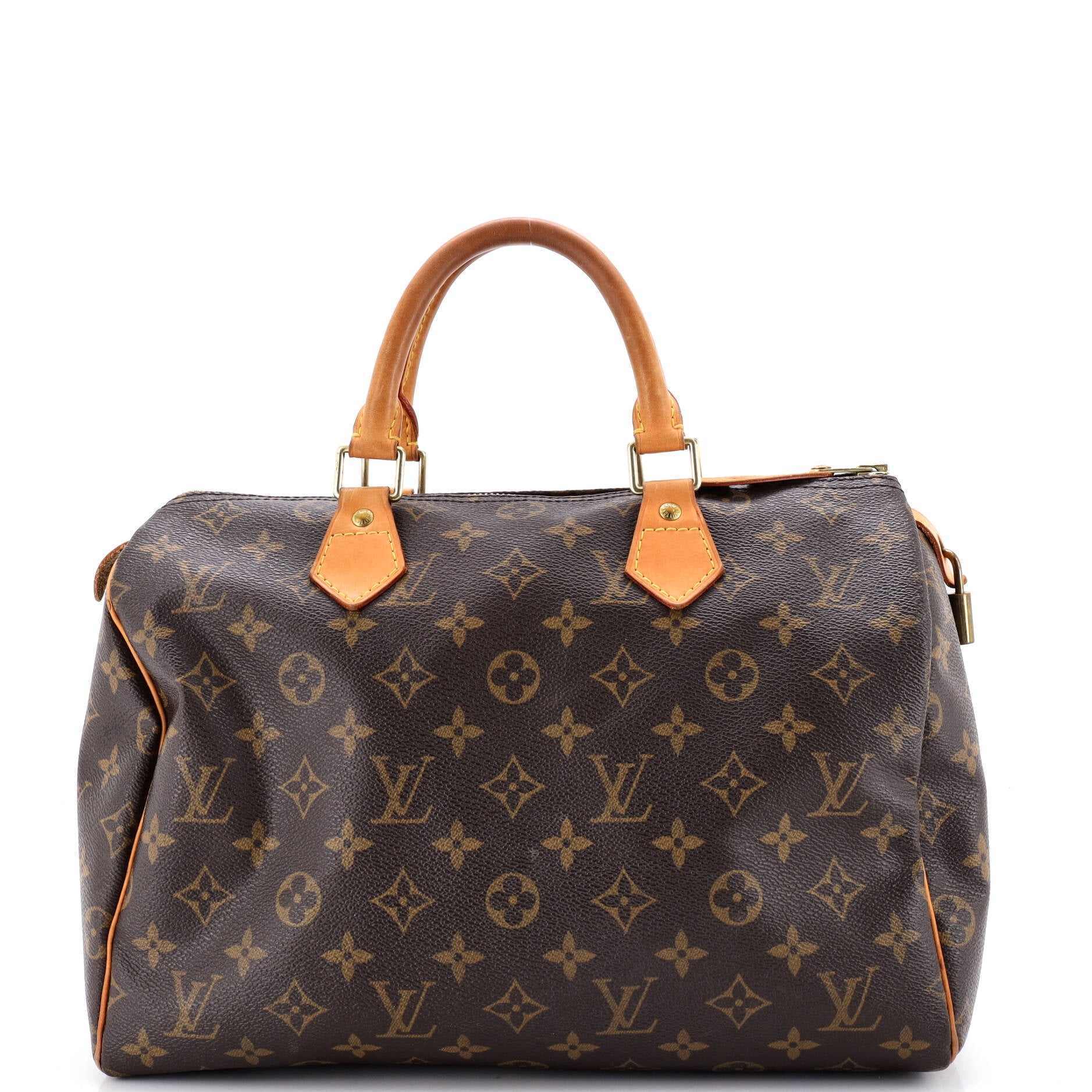 Pre-Owned Speedy Handbag Monogram Canvas 30 By Rebag