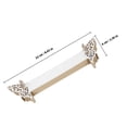 thumbnail image 2 of unbranded 50Ud Para Servilletas De Metal Plateado Reutilizables Con Exquisito Para De, 2 of 8