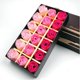 thumbnail image 2 of 18 piezas de jabón perfumado para baño con flores, pétalos de rosa en caja de regalo (rosa) oso de fresa Electrónica, 2 of 2