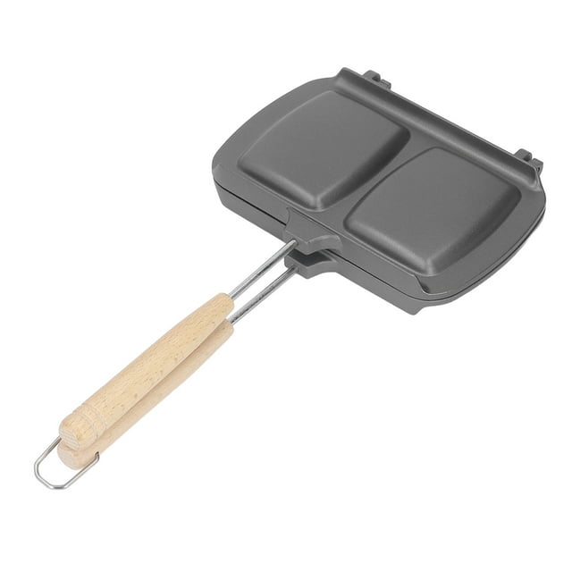 Frying Pan,Double Sided Frying Pan Sandwich Pan Double Sided Pan Effortless Installation