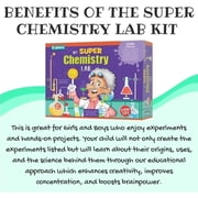 Mighty Mojo My Super Chemistry Lab STEM DIY Science Kit 22 Experiments