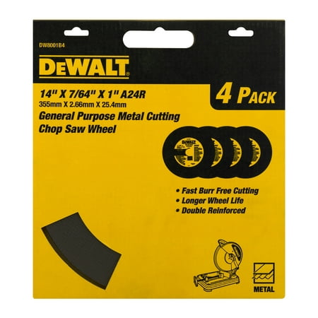 Dewalt General Purpose Metal Cutting Shop Saw Wheel - 4 (Best All Purpose Saw)