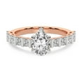 IGI Certified 2 Carat Pear Shape Lab Grown Diamond Engagement Ring
