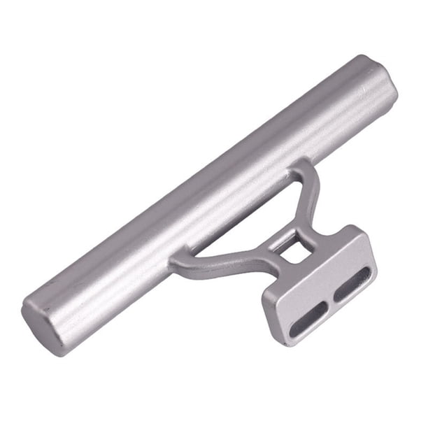 Naiovety Extensor de manillar de bicicleta de 15cm, aleación de aluminio, MTB, bicicleta de montaña, soporte de luz delantera, lámpara, soporte para Ciclismo plata Naiovety OD1404-02B