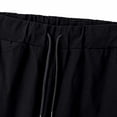 thumbnail image 6 of Mens Casual Cargo Joggers Drawstring Elastic Waist Tapered Work Cargo Pants Outdoor Hiking Pants With Pockets, 6 of 7