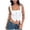 Z-White265, variant on JIAYUE Women's Tank Tops Summer Fashion Square Collar Denim Casual Relaxed Fit Comfortable Solid Color Sleeveless Female Vest