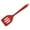 Red, variant on XSHBTOP Small Silicone Turner High Heat Resistant Slotted Spatula For Fish,Eggs,Pancakes And More(A)