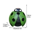 thumbnail image 2 of Light Up Ladybug Ornaments Creative Park Courtyard Animal Dercor Solar Crafts, 2 of 12