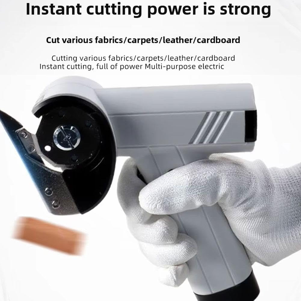 High-Speed Cardboard Cutter, Electric Box  for Thick , Rotary Powerful Electric Scissors for Fabric,