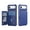 Darkblue, variant on ShellTech for iPhone Air Wallet Case with 4 Card Slots,Flip PU Leather Magnetic Closure Kickstand TPU Bumper Lightweight Slim Anti-Scratch Shockproof Protective Cover for Women Men,Black