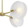 thumbnail image 6 of D311C-4CH-BG Designers Fountain Sky Fall - 4 Light Chandelier -8 Inch Tall and 28 Inch Wide, 6 of 10