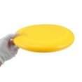thumbnail image 3 of Unique Bargains 1 Pc Solid Color Flying Disc 10.63" Yellow, 3 of 5