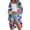 Multicolor, variant on SOOMLON Coverups Women Swim Suit Plus Size Chiffon Long Caftan 3/4 Sleeve Summer Coverup Hawaiian Seaside Party Outfits