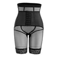 thumbnail image 3 of Ropa interior de levantador de glúteos para mujer cinturo delgada Control de abdomen Realzador de cadera Fajas Lencería - M / L / XL / XXL XL negro, 3 of 8