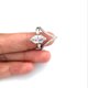 thumbnail image 5 of Anillos para mujer, regalos para mujer, joyería de nuevo diseño, regalo de aniversario, anillos de compromiso de boda, anillo de compromiso, 5 of 5