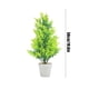 thumbnail image 3 of Xihbxyly Ofertas Relámpago de Hoy Prime Por Hora Simulacración de Cedro Pinaster Pequeño de Navidad, Simulación de Hoja de Cedro Pinaster Artificial, Planta Verde, Bonsái, Adornos En Maceta para Sala, 3 of 6