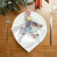 thumbnail image 2 of GZHJMY Sea Turtles Cloth Napkins - 20 x 20 Inch Washable Polyester Dinner Napkins - Great for Parties, Holiday Dinner, Set of 4 Napkins, 2 of 7