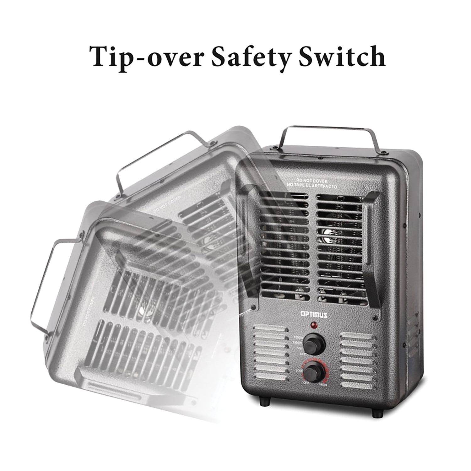 Portable Utility Heater with Thermostat (Full Size)