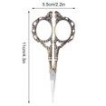 thumbnail image 7 of Mgaxyff 1pc Vintage Flower Pattern Needlework Embroidery Stainless Steel Tailor Scissors , Needlework Scissors, Stainless Steel Scissors, 7 of 7