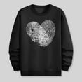 thumbnail image 5 of PNTUTB Valentine's Day Sweatshirts for Men's Fashion Print Crew Neck Long Sleeve Casual Loose Pullover Tops, 5 of 6