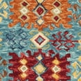 thumbnail image 3 of SAFAVIEH Aspen Collection APN503A Handmade Blue / Red Rug, 3 of 4