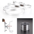 thumbnail image 2 of Anneaux de Moyeu en Alliage d'Aluminium Robuste pour Roues ID 73 1mm OD 60 1mm, 2 of 4