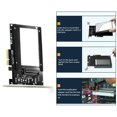 thumbnail image 3 of Tarjeta de expansión adaptador U.2 a estándar para SSD 2.5 Jinwen Tarjeta adaptadora del convertidor, 3 of 8