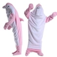 thumbnail image 4 of Pijamas de franela cálidos y divertidos para hombre y mujer, ropa de casa, mono para mujer, 4 of 4