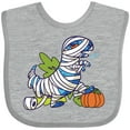 thumbnail image 3 of Inktastic Halloween Dinosaur Mummy Boys or Girls Baby Bib, 3 of 4