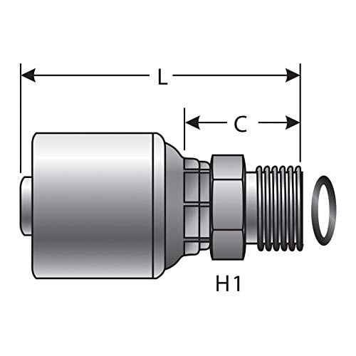 Gates BELTS & HOSES - 12G-16MFFOR